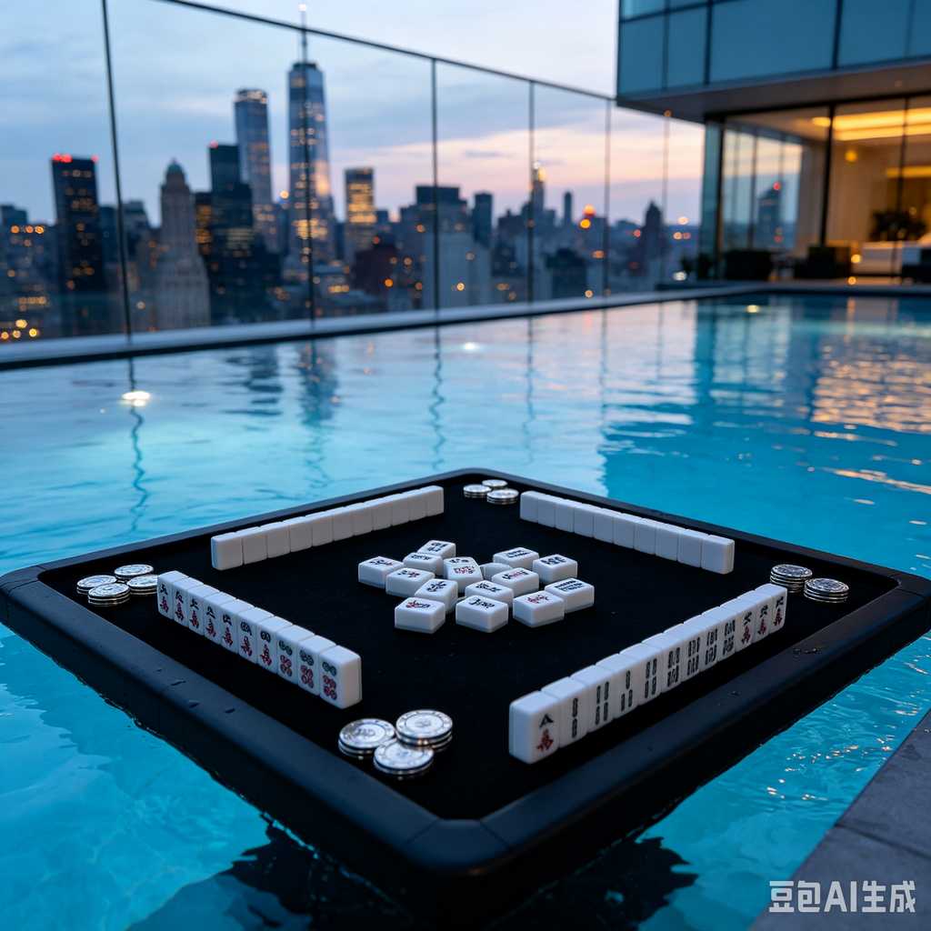 transparent acrylic mahjong set