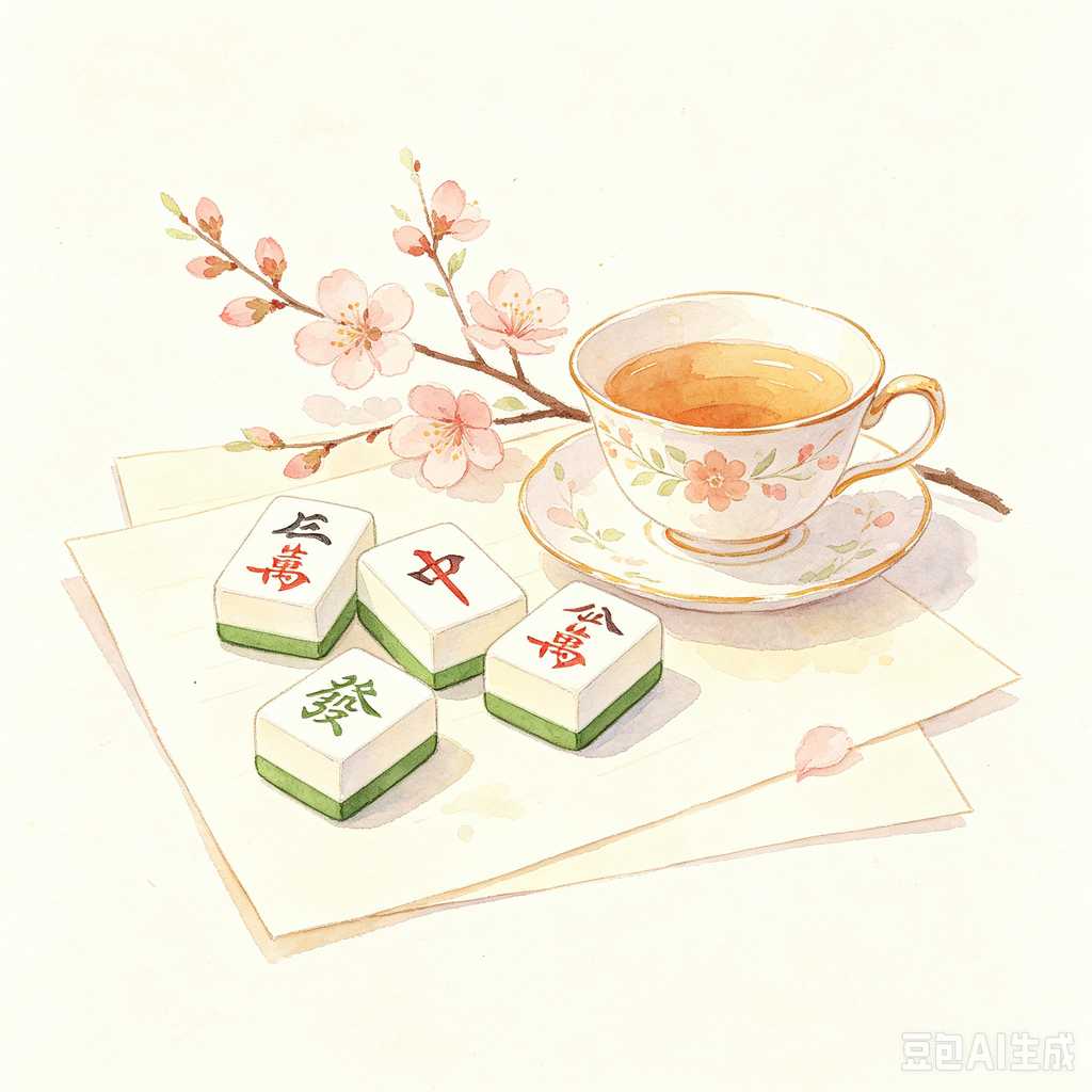 corporate gift mahjong set