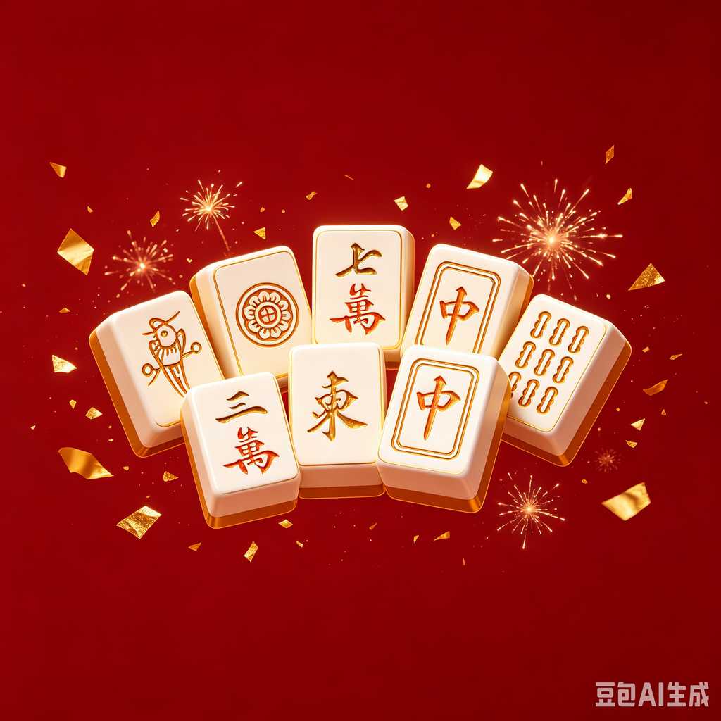 engraved texture mahjong tiles